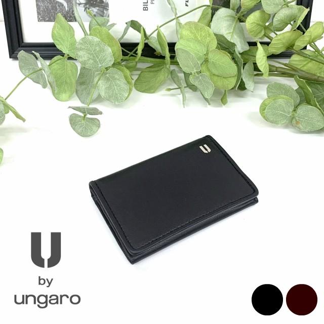 カードケース 革 大容量 名刺ケース カード入れ ブランド 本革 羊革 U By Ungaro ユーバイウンガロ ロンド 名刺入れ 小銭入れ付き 61ug05 61ug05 かばんや 通販 Yahoo ショッピング