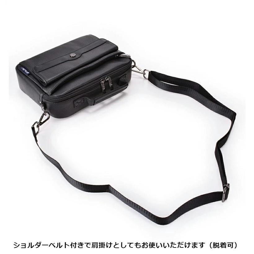 Troy Bros（トロイブロス） ショルダーバッグ メンズ 小さい 本革 革