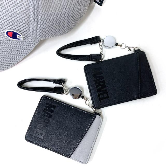 MARVEL（マーベル） 定期入れ リール付き 学生 中学 高校 小学校 男子