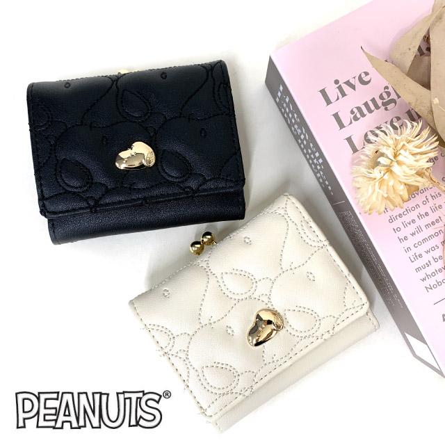 SNOOPY（スヌーピー） ミニ財布 財布 三つ折り 子供用 かわいい がま口