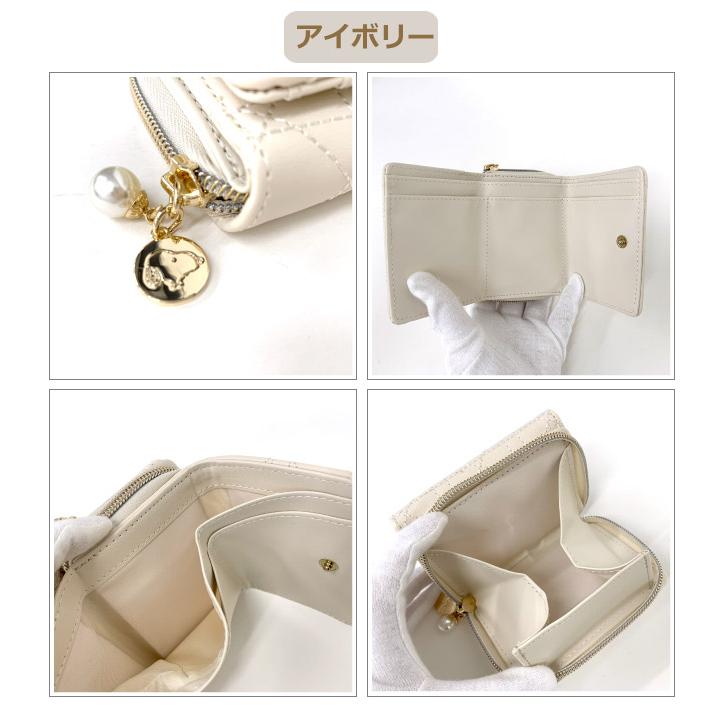 SNOOPY（スヌーピー） ミニ財布 財布 三つ折り レディース 大人 3