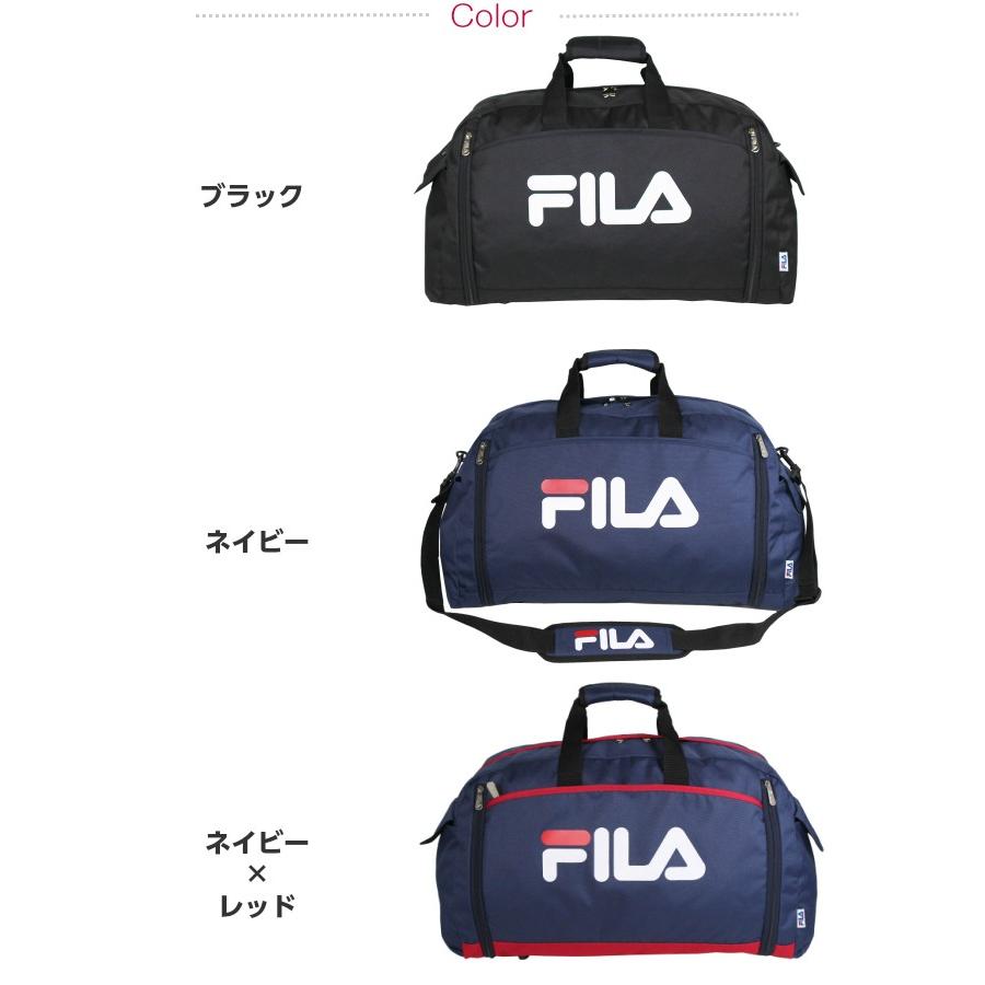 ボストンバッグ 修学旅行 小学校 中学 フィラ 1泊 2泊 子供 男子 女子 スポーツ メンズ  FILA フィラ スターリッシュ2 拡張ボストン 最大50L 7583｜kabanya｜06