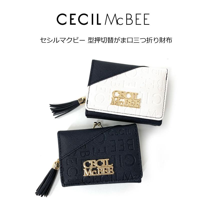 CECIL McBEE（セシルマクビー） ミニ財布 財布 三つ折り レディース