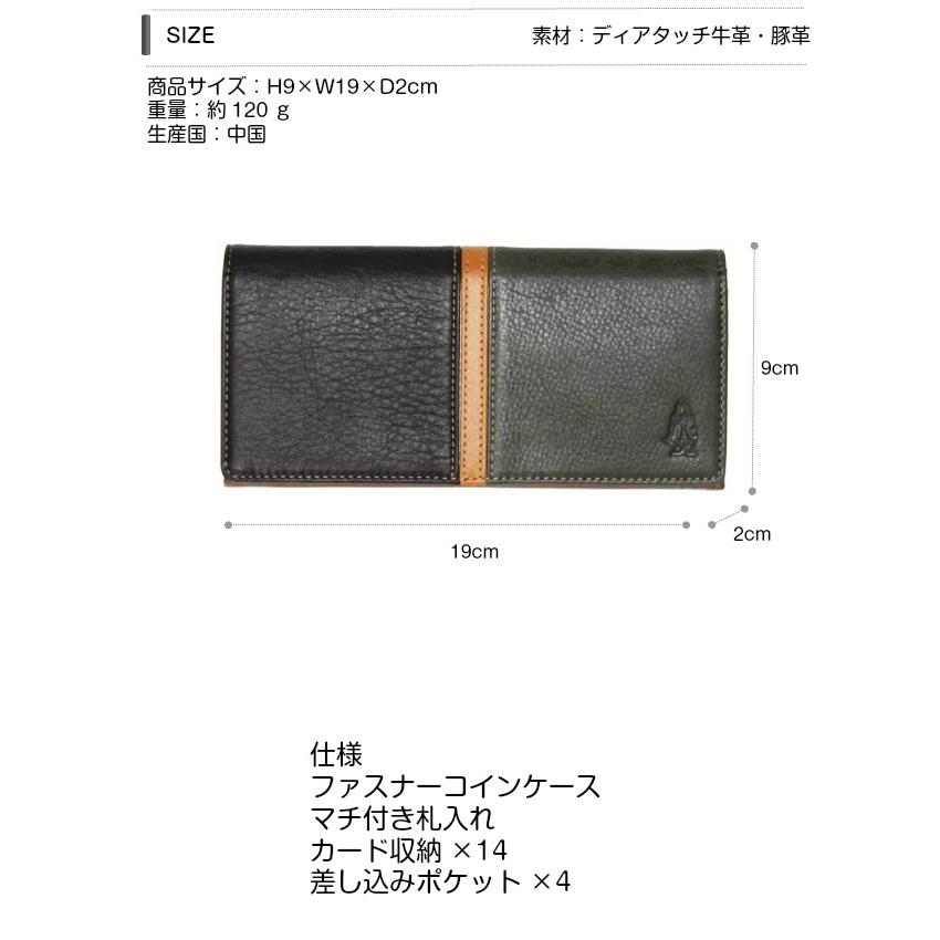 ハッシュパピー（Hush Puppies） 財布 メンズ 長財布 折りたたみ 革 40