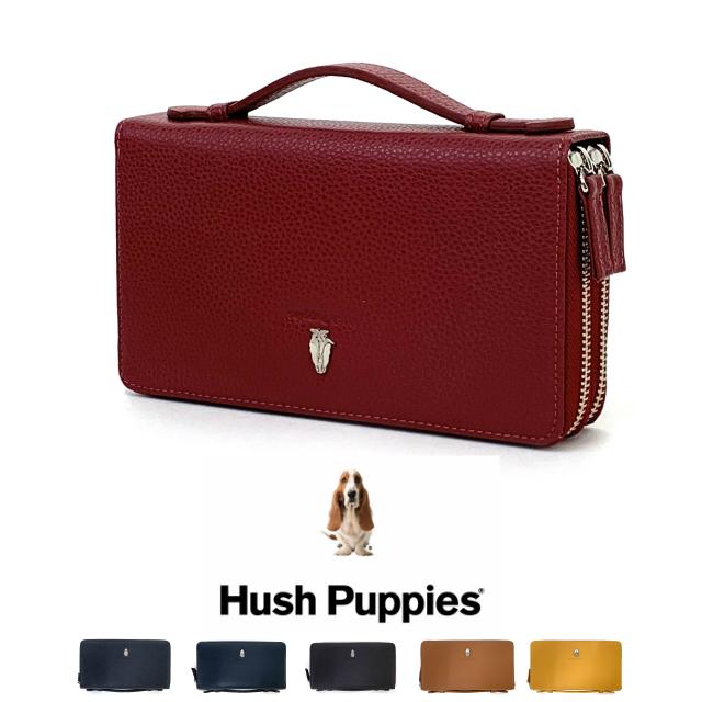 ハッシュパピー 長財布 大きい Hush Puppies 牛革 HP 1081 ハッシュパピー（Hush Puppies） 長財布 大容量 メンズ 革 レディース