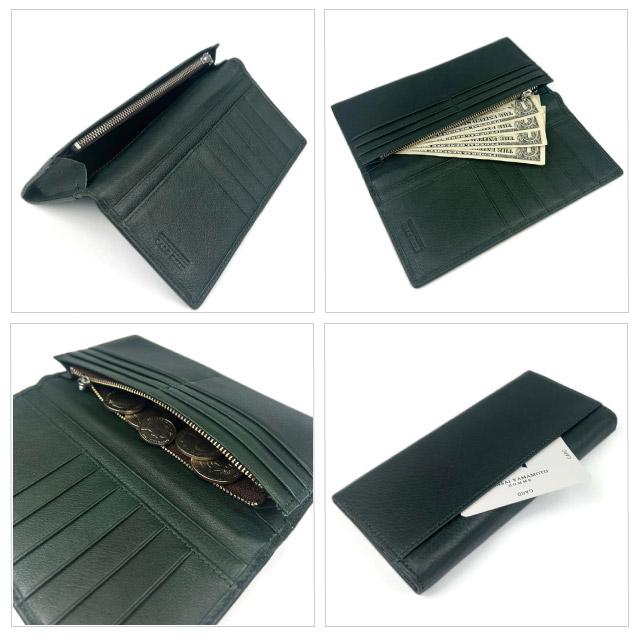 kansai yamamoto（カンサイ ヤマモト） 長財布 メンズ かぶせ 薄マチ