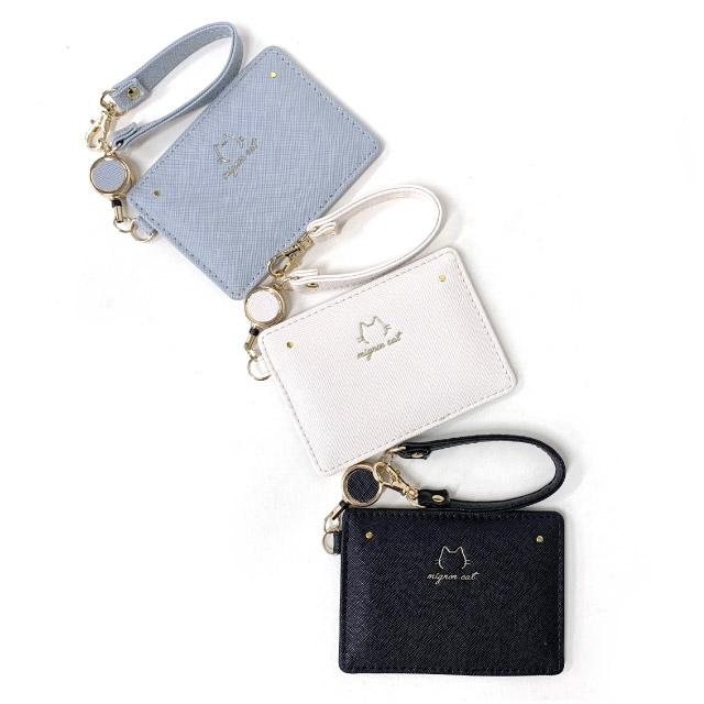 パスケース 定期入れ レディース おしゃれ リール付き 高校生 中学生