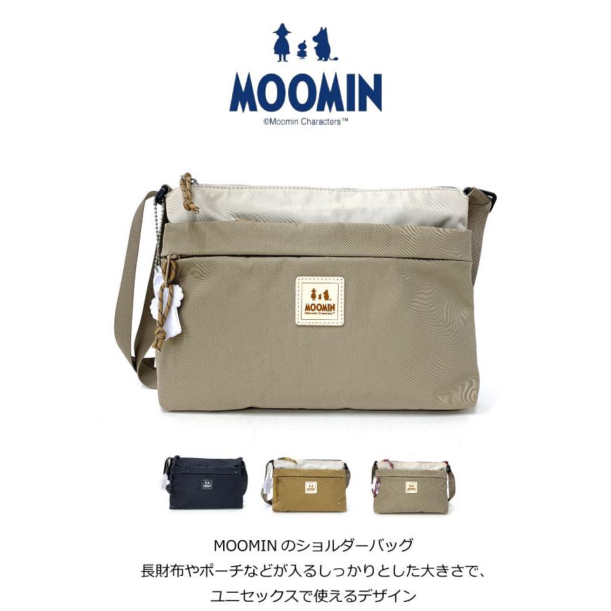 ムーミン　肩掛けポシェット MOOMIN（ムーミン） ショルダーバッグ レディース サコッシュ ムーミン