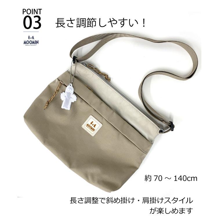 MOOMIN（ムーミン） ショルダーバッグ レディース サコッシュ ムーミン