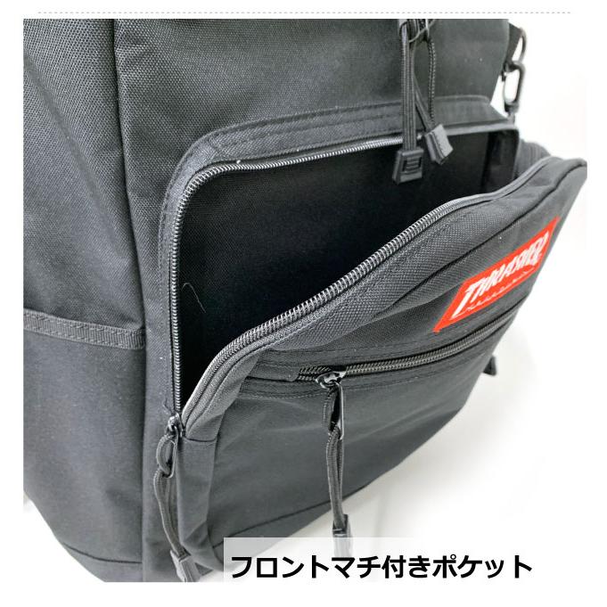THRASHER（スラッシャー） ボックスリュック 通学 通学リュック