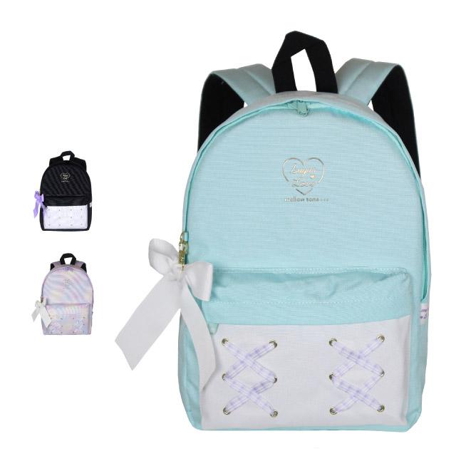 リュック キッズ おしゃれ 女の子 人気 子供 遠足 可愛い 修学旅行 黒 紫 Pirica Nonnno チェック編上げ Dパックリュック 12l 撥水 接触冷感 Wxt 614 Wxt 614 かばんや 通販 Yahoo ショッピング