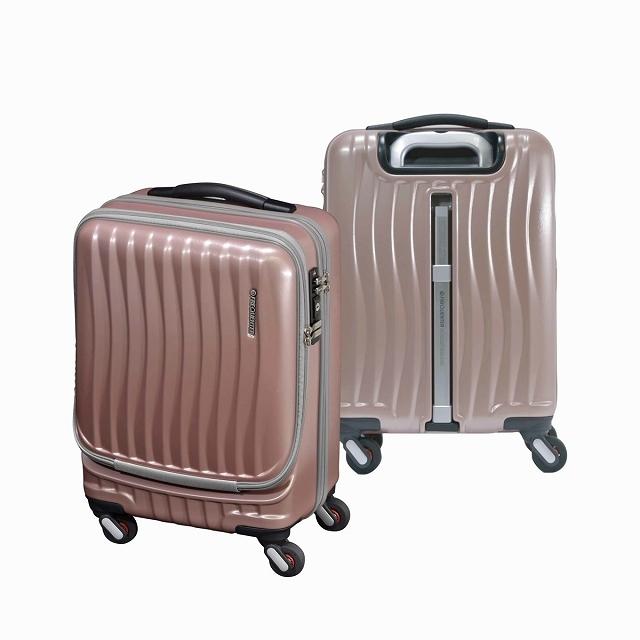 FREQUENTER CLAM A ストッパー付4輪キャリー 46cm 1-216 レイン FREQUENTER CLAM A ストッパー付4輪キャリー 46cm 1-216 レイン