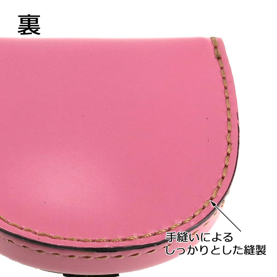 コードバン 馬蹄型 ケース 小銭入れ レッド 日本製 CORDOVAN コードバン 手縫い馬蹄型コインケース・小銭入れ 日本製 kiz