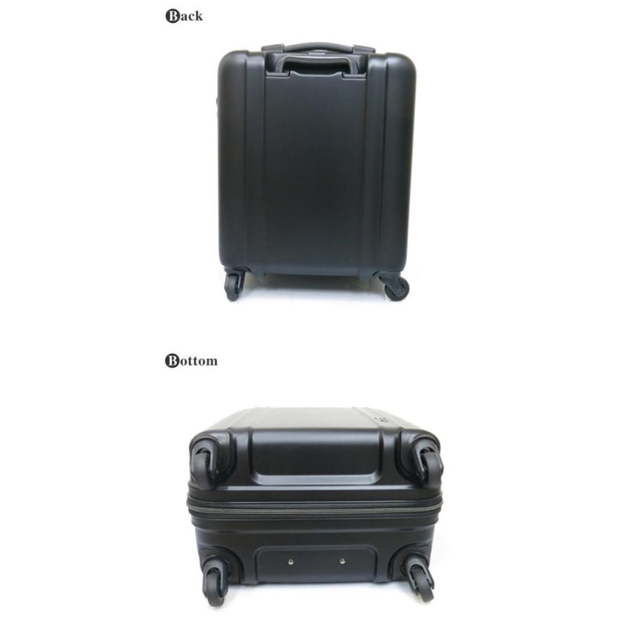 [シフレ] スーツケース ゼログラ 46Lマットブラック Siffler シフレ ゼログラ スーツケース 機内持ち込み 42L 46cm
