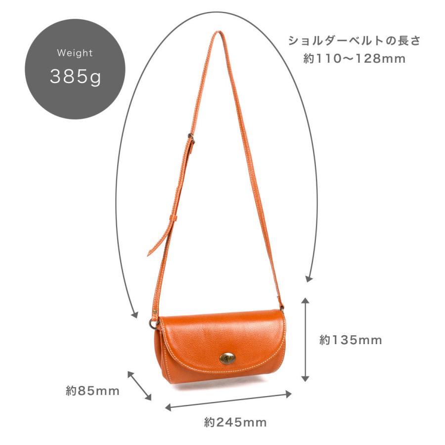 artigiano(ファッション) ショルダーバッグ 横長 ヒネリ金具
