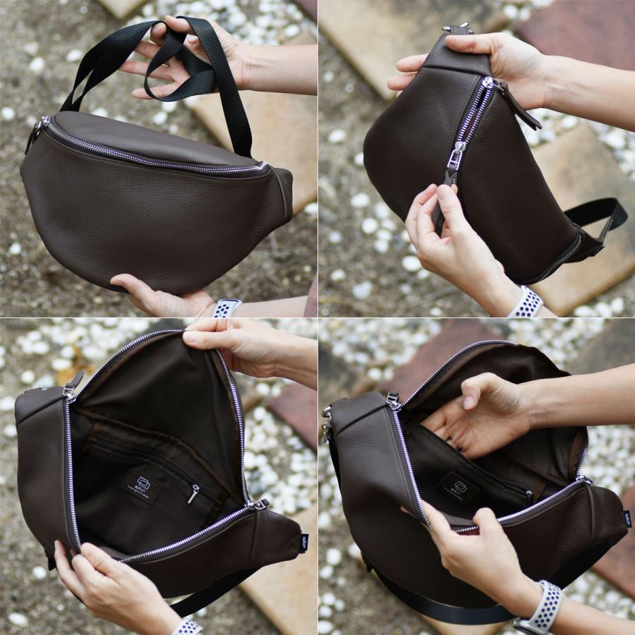 waku ボディバッグ ウエストバッグ ウエストポーチ Lサイズ 半月 waku ボディバッグ ウエストバッグ ウエストポーチ Lサイズ 半月