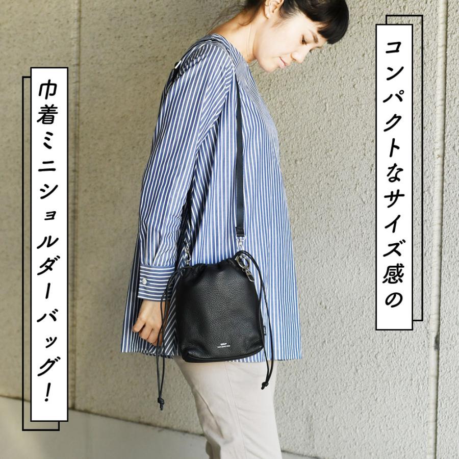 waku 巾着ショルダーバッグ:Sサイズ ミニショルダー 巾着バッグ waku 巾着ショルダーバッグ:Sサイズ ミニショルダー 巾着バッグ
