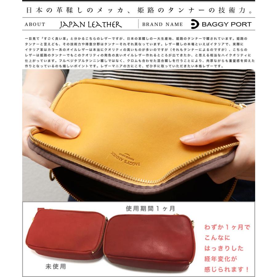 v*o様 BAGGYPORT ボンサック　レザー　ショルダーバッグ v*o様 BAGGYPORT ボンサック レザー ショルダーバッグ バギー