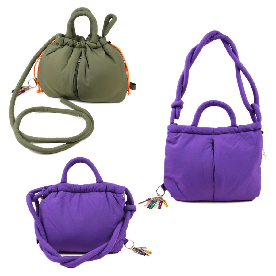 cheek 2WAY 巾着バッグ ショルダーバッグ アレンジショルダー紐 