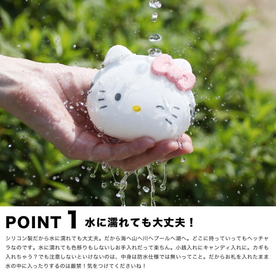 mimi POCHI HELLO KITTY ミミポチハローキティ がま口 シリコン 財布 小銭入れ コインケース ポチ p+g design キティちゃん ねこ｜kabanyasan-y｜08