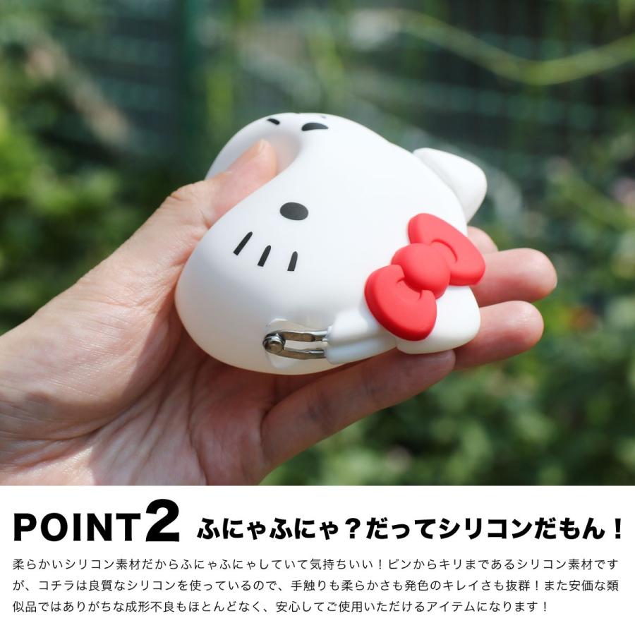 mimi POCHI HELLO KITTY ミミポチハローキティ がま口 シリコン 財布 小銭入れ コインケース ポチ p+g design キティちゃん ねこ｜kabanyasan-y｜09