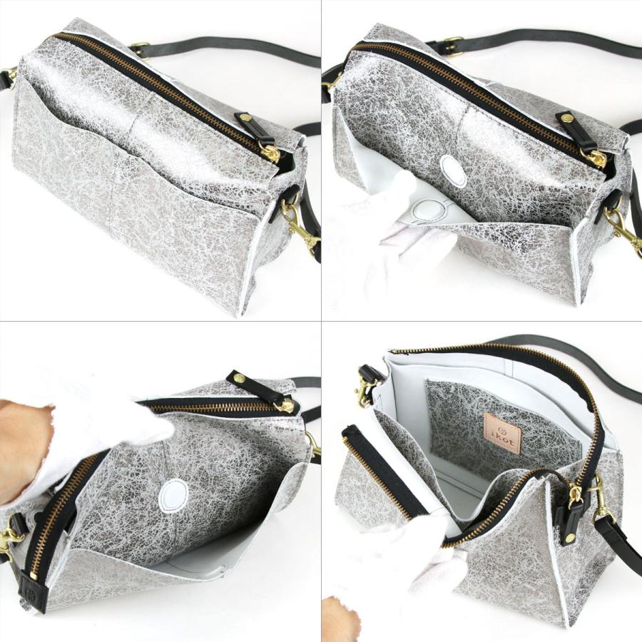 ショルダーバッグ 2wayバッグ ikot レディース 台形 広マチ イコット