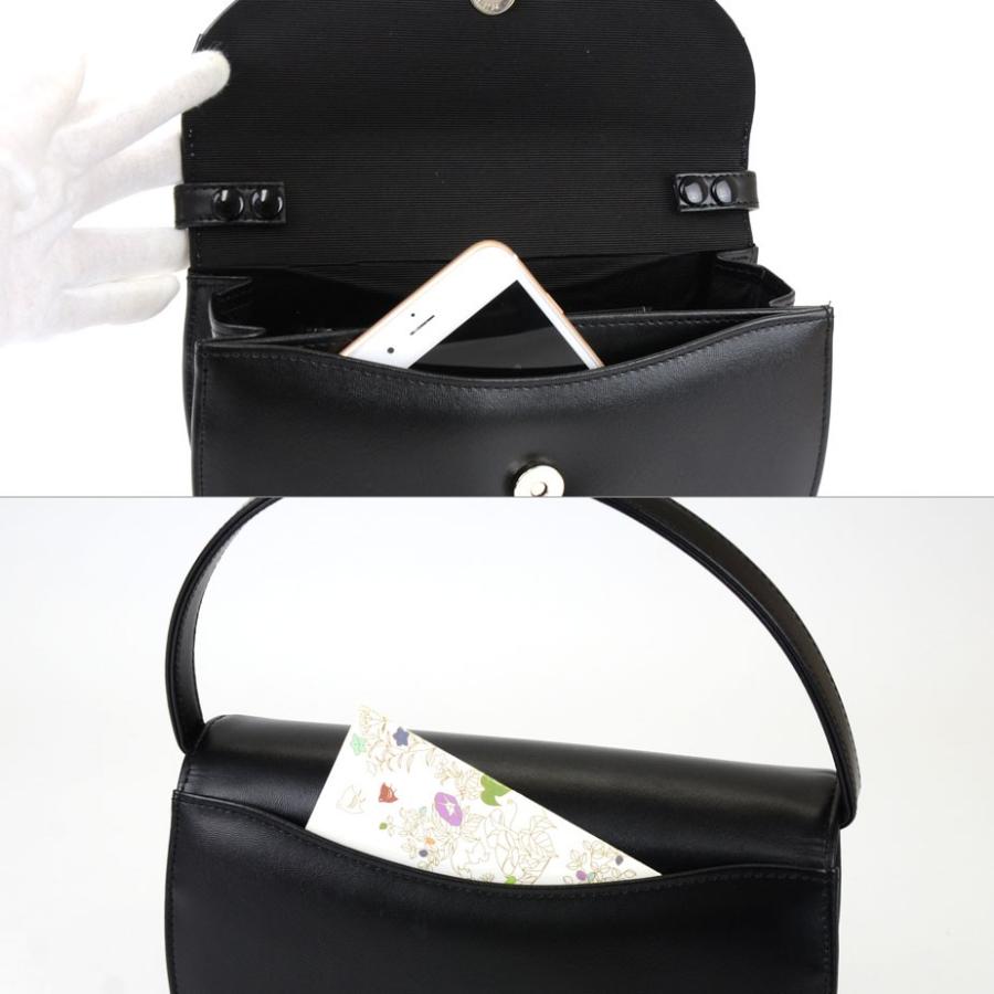 ブラックフォーマルバッグ 3Way 本革 レディース 日本製 innocent Sac