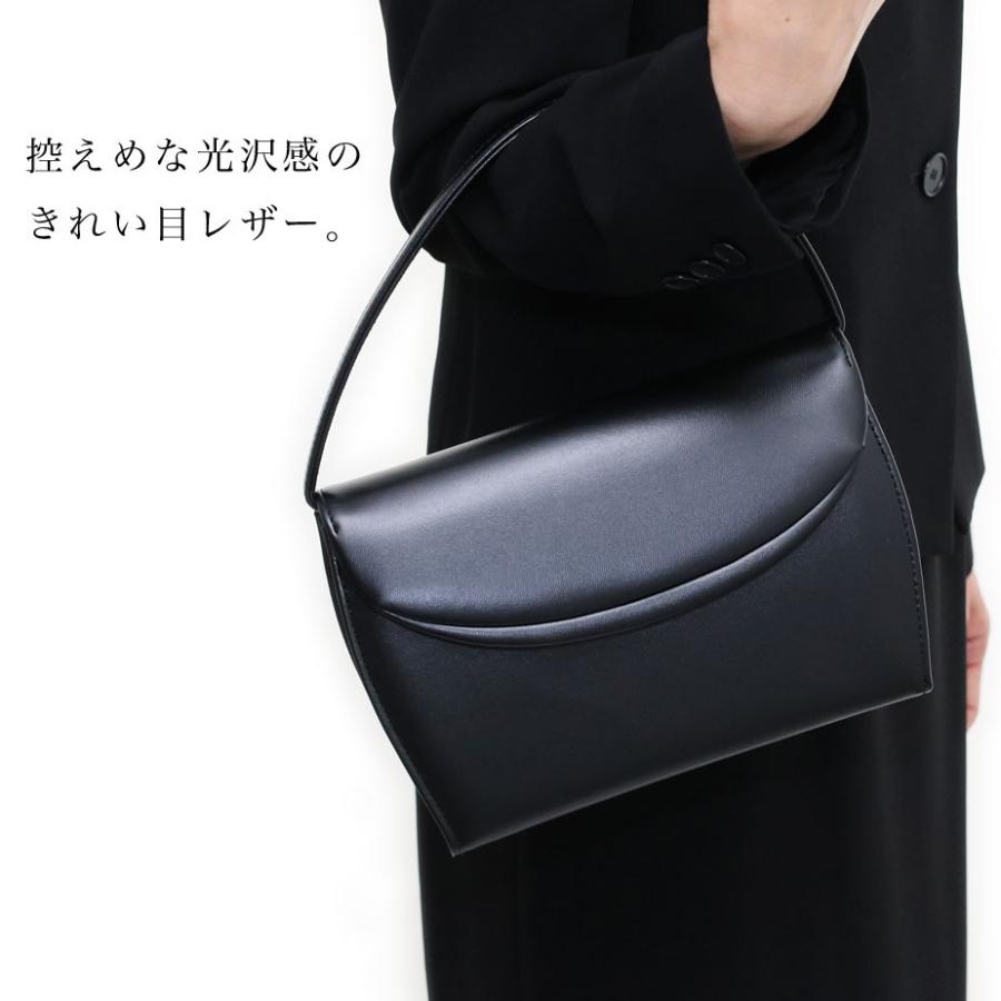 ブラックフォーマルバッグ 3Way 本革 レディース 日本製 innocent Sac
