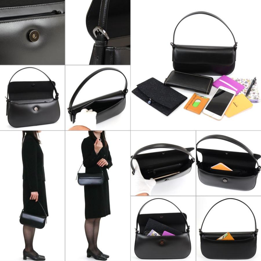 ブラックフォーマルバッグ ハンドバッグ トートバッグ 本革 レディース