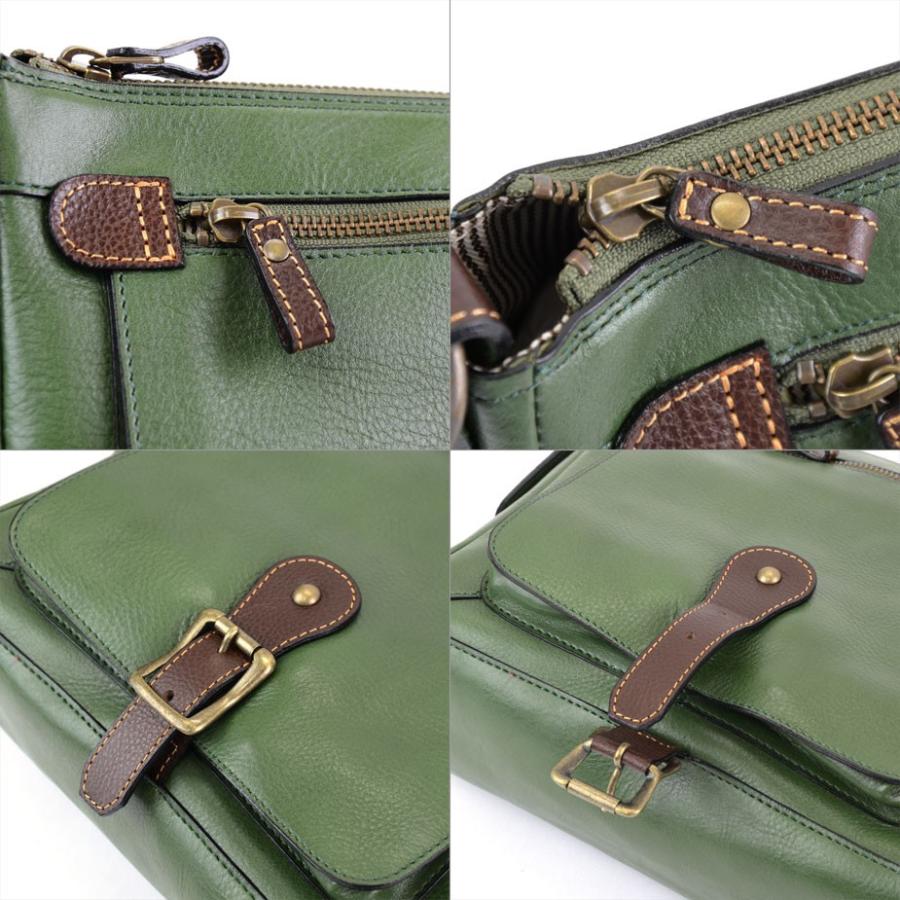 ショルダーバッグ スクエア B5サイズ ユニセックス 姫路レザー 角底 本