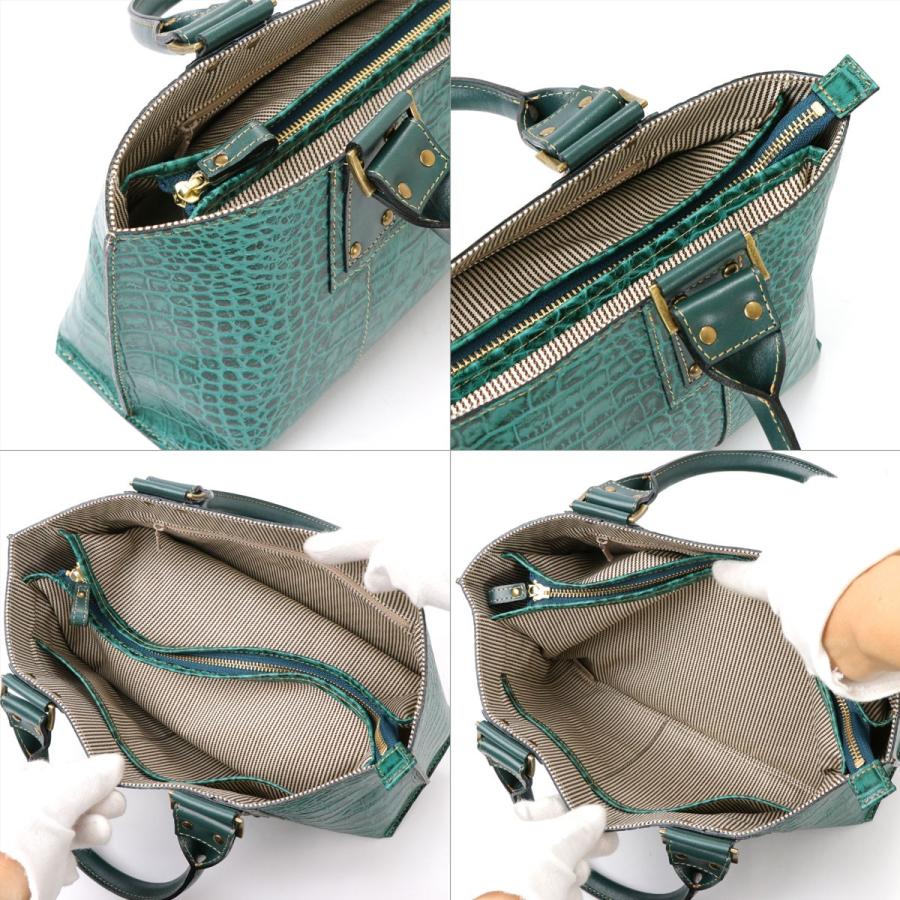 ハンドバッグ レディース クロコダイル型押しレザー 姫路レザー 本革 Innocent Sac イノセントサック 角底 日本製 国産 女性用 婦人用 トートバッグ 送料無料 Is かばんやさん 通販 Yahoo ショッピング