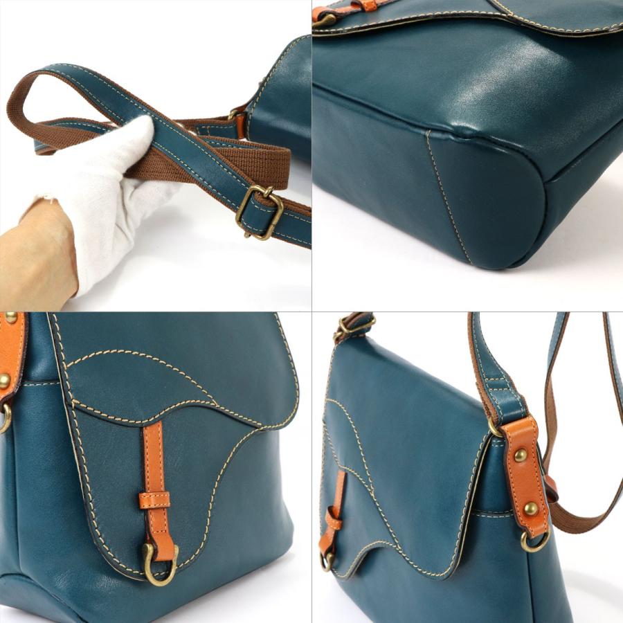 ショルダーバッグ コンパクト ユニセックス A5サイズ 姫路レザー 本革