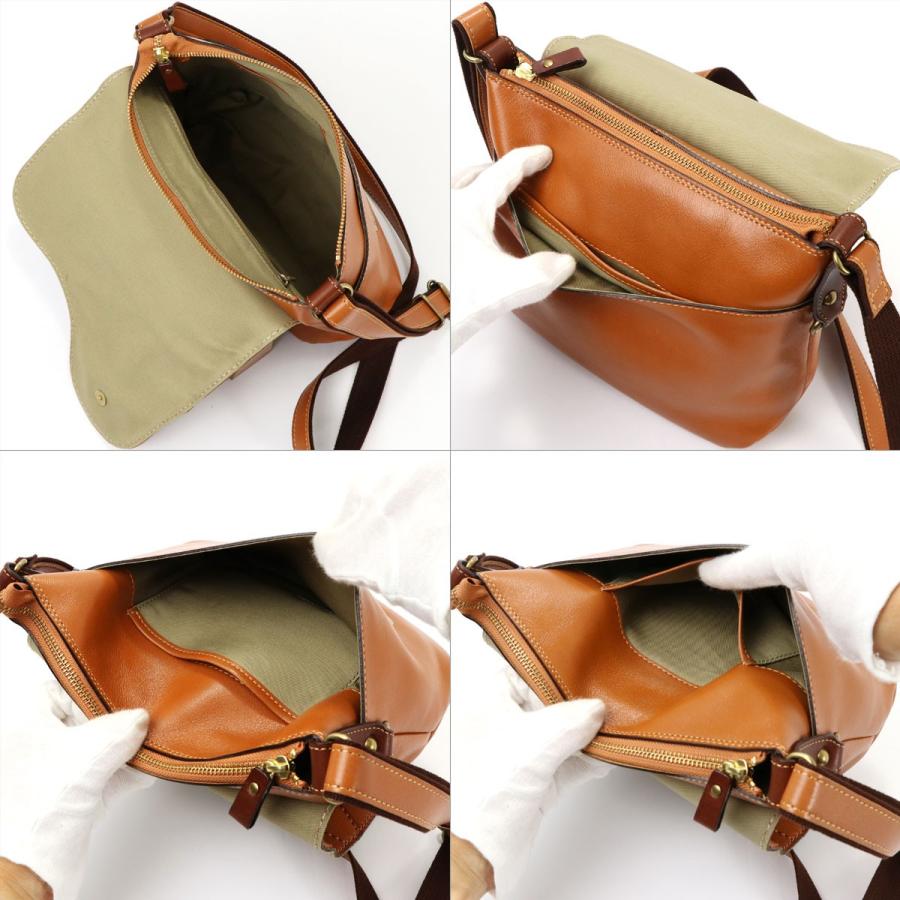 ショルダーバッグ コンパクト ユニセックス A5サイズ 姫路レザー 本革