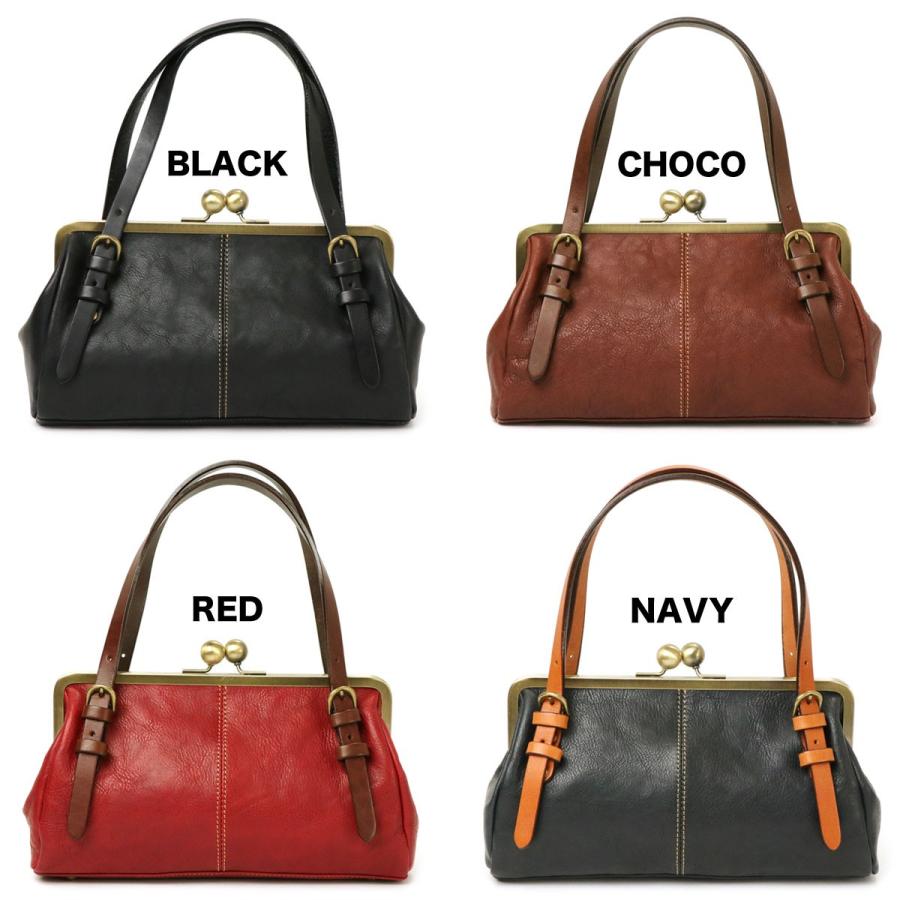 がまぐちトートバッグ レディース ガマ口 シュリンクレザー 姫路レザー