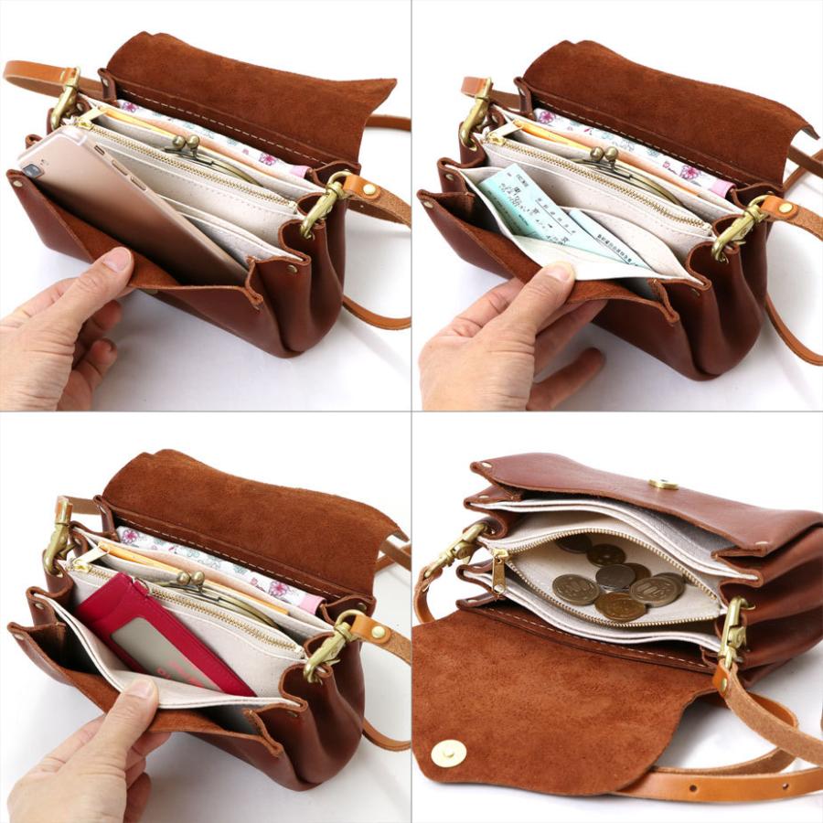 お財布ポシェット ポーチウォレット Cham チャム 姫路レザー 栃木レザー レディース 広マチミニショルダーバッグ 本革 日本製 牛革 送料無料 Kns Cmhm010 かばんやさん 通販 Yahoo ショッピング