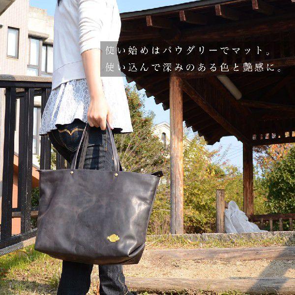 レディース トートバッグ 本革 A4 ラージサイズ LITSTA リティスタ 日本製 メンズの画像