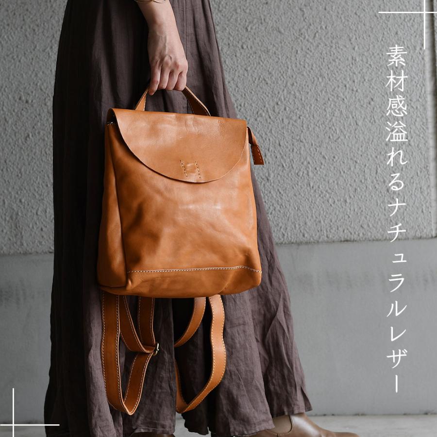 zucchero filato リュック 本革リュック 背面ファスナー B5 zucchero filato リュック 本革リュック 背面ファスナー B5