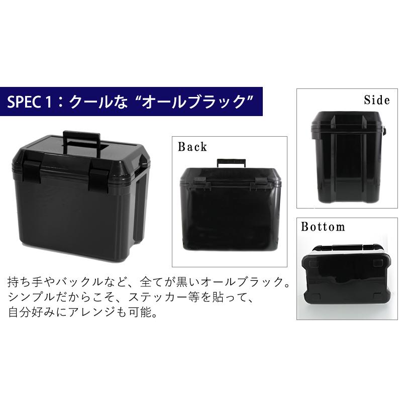 JEJアステージ (10月特価) クーラーボックス 大型 25L 黒