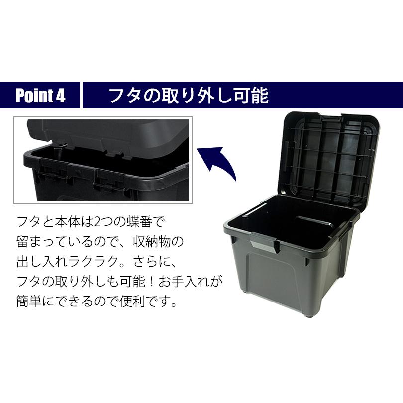 道具箱 工具箱 ネスティングバケット A-40 8個 トラスコ コンテナ