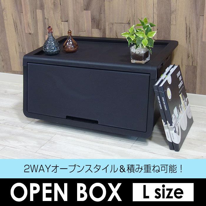 専用ページブラック帆布クック収納ケース JEJアステージ 収納ボックス 前開き オープンボックス 幅60cm L