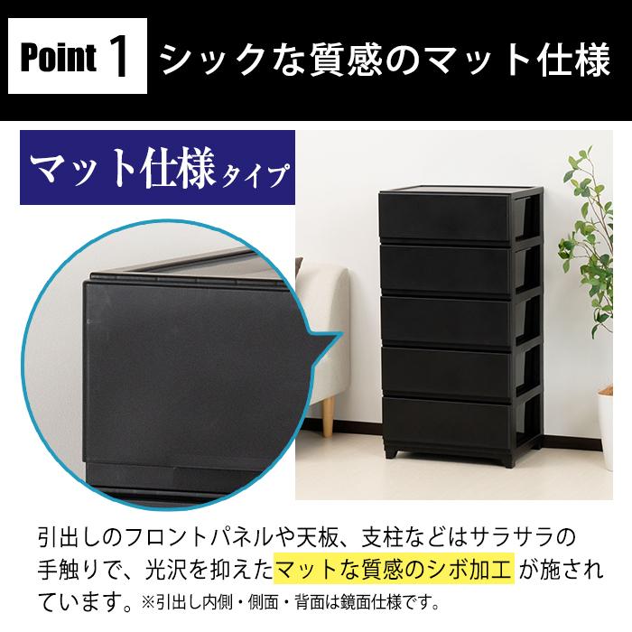 黒い5段引き出し収納 楽天市場】【3/10限定！要エントリー！抽選で最大100%P還元
