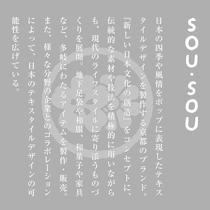 玄関マット デザインマット 室内用 屋内用 SOU・SOU 濡羽色 黒 ブラック すべり止め 日本製 国産 45cm×75cm 洗える 洗濯OK（メーカー直送・代引不可） | クリーンテックス・ジャパン | 02