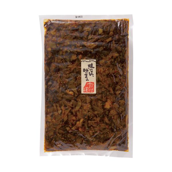 【福岡県】辛子高菜（エコパック）500g (640208) / かば田 明太子 たかな ギフト グルメ 贈り物 おつまみ ご飯 おかず お買得 贈答品 ご当地 2026新春 北九州 | かば田 | 01