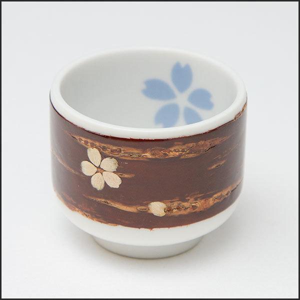 桜皮細工 ぐい呑み 桜柄セット（樺細工） : 角館桜皮細工