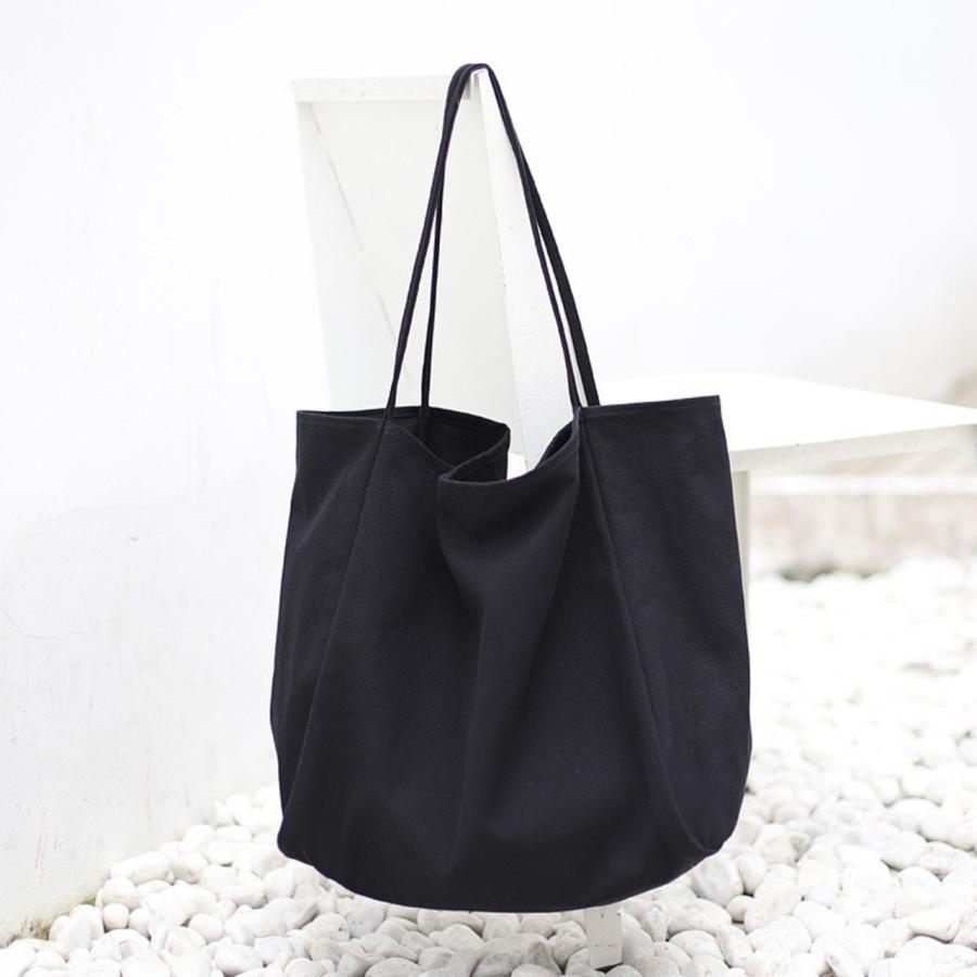 TEMBEA TOTE BAG / ビッグトートバッグ　帆布　黒 TEMBEA TOTE BAG / ビッグトートバッグ 帆布 黒 BAGUETTE TOTE
