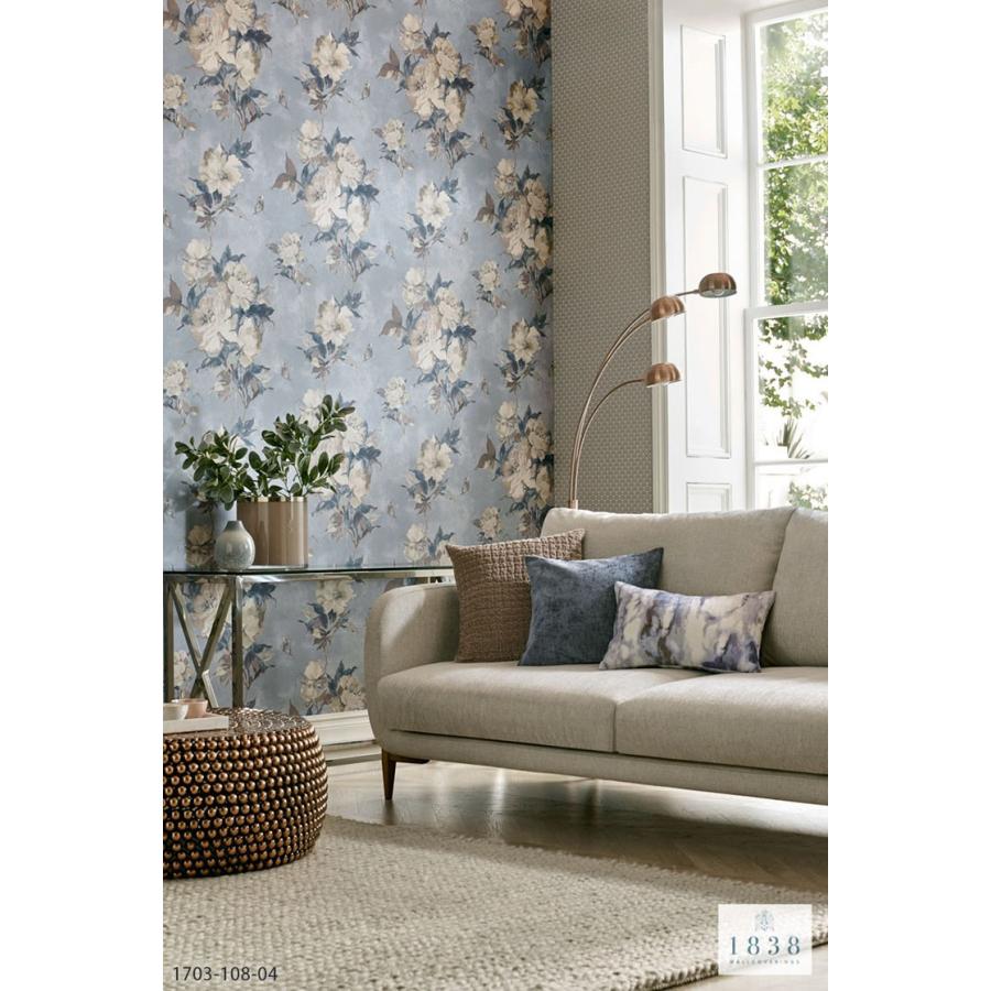 輸入壁紙 イギリス製 花柄 蝶 バタフライ 18 Wallcoverings 52cm 10m ロール 1703 108 01 布 クロス Diy リフォーム 1ロール単位 Te 108 01 カベコレ Yahoo 店 通販 Yahoo ショッピング