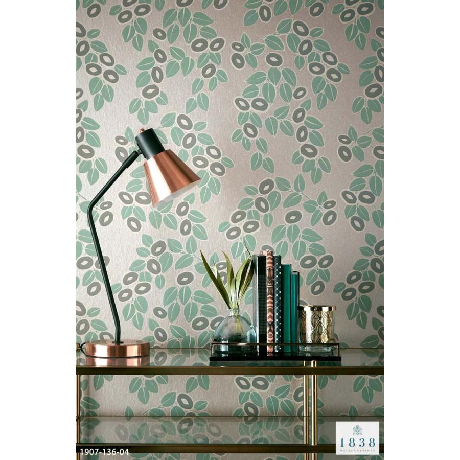 輸入壁紙 イギリス製 花柄 和風 植物 18 Wallcoverings 52cm 10m ロール 1907 136 01 1ロール単位 Te 136 01 カベコレ Yahoo 店 通販 Yahoo ショッピング