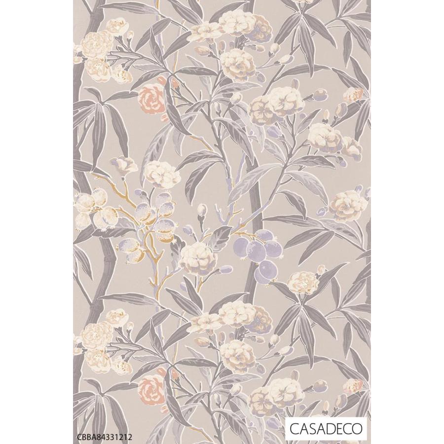 輸入壁紙 クロス テシード フランス製 葉 木 花 植物 CASADECO (53cm×10m) CBBA84331212 ［1ロール単位］｜kabecolle｜06