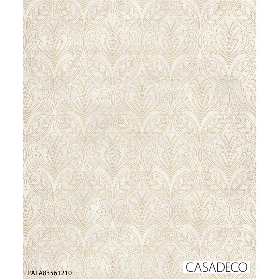 輸入壁紙 フランス製 ダマスク 植物 葉 地模様 Casadeco 53cm 10m ロール Pala ビニール クロス Diy リフォーム 1ロール単位 Tecdpala カベコレ Yahoo 店 通販 Yahoo ショッピング