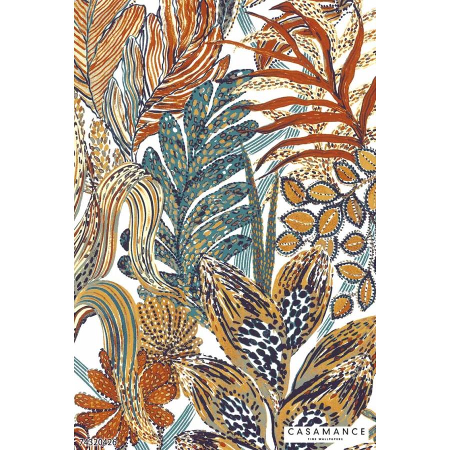 TECIDO 輸入壁紙 クロス テシード フランス製 植物 葉 リーフ  